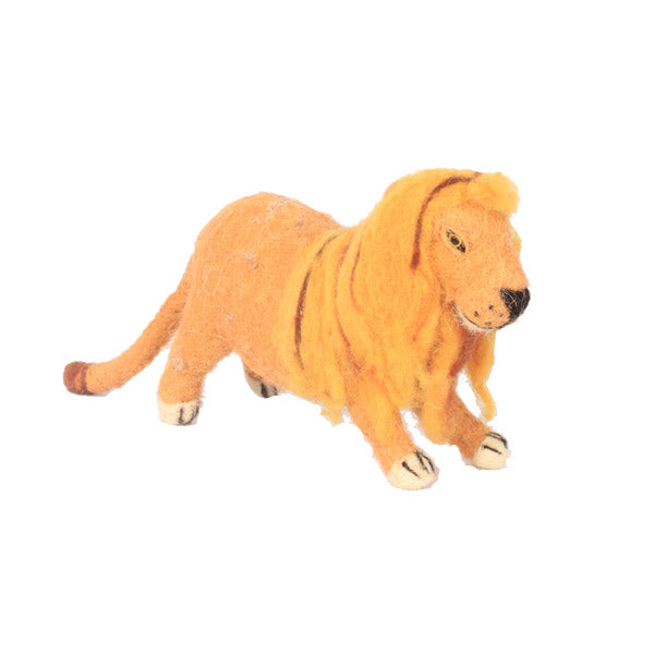 Handcrafted Felt Lion