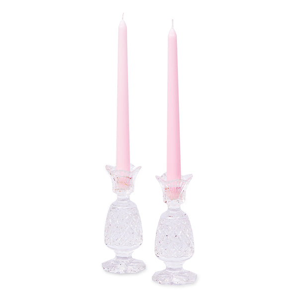 Taper Candle S/4 - Light Pink