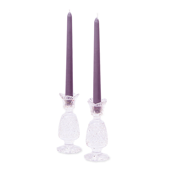 Taper Candle S/4 - Pale Grey
