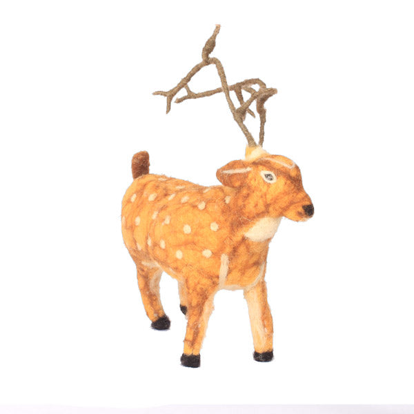 Handcrafted Felt Deer