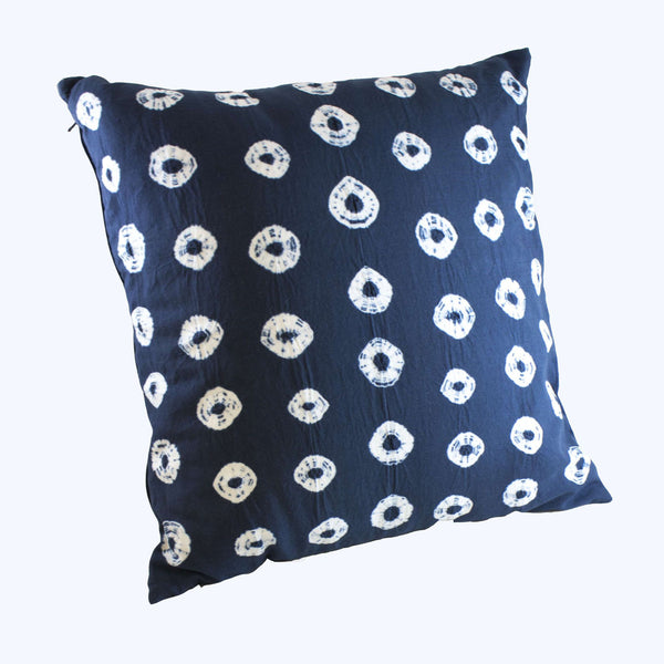 Shibori Dots Cushion Cover