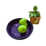 Nyasi Grass Basket -Purple