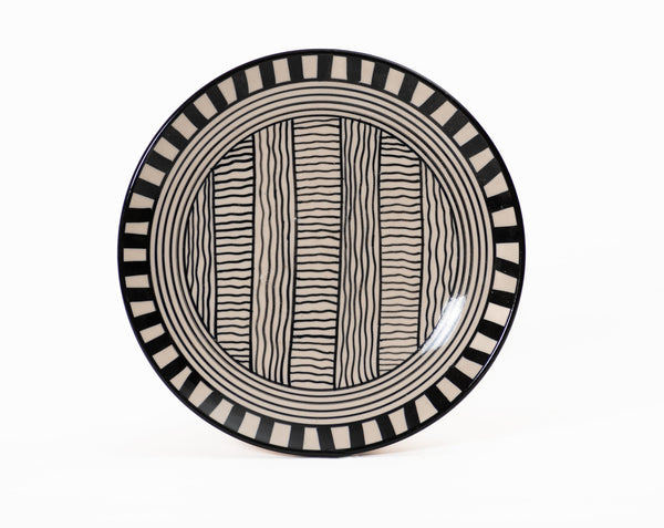 Kakuro Stripe Quarter Plates