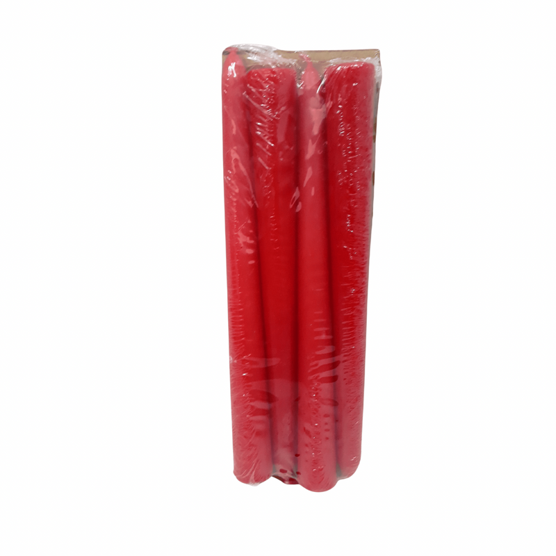 Taper Candle S/4 - Red