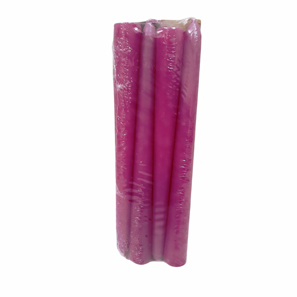 Taper Candle S/4 - Pink