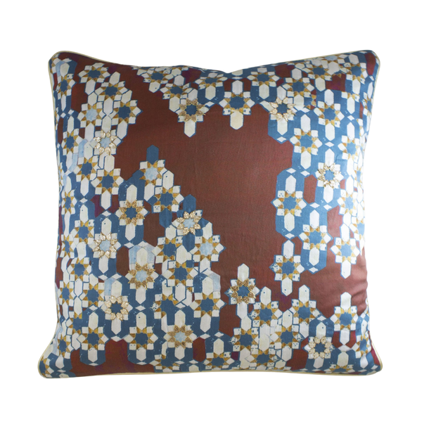 Morocco Blues Cushion Cover